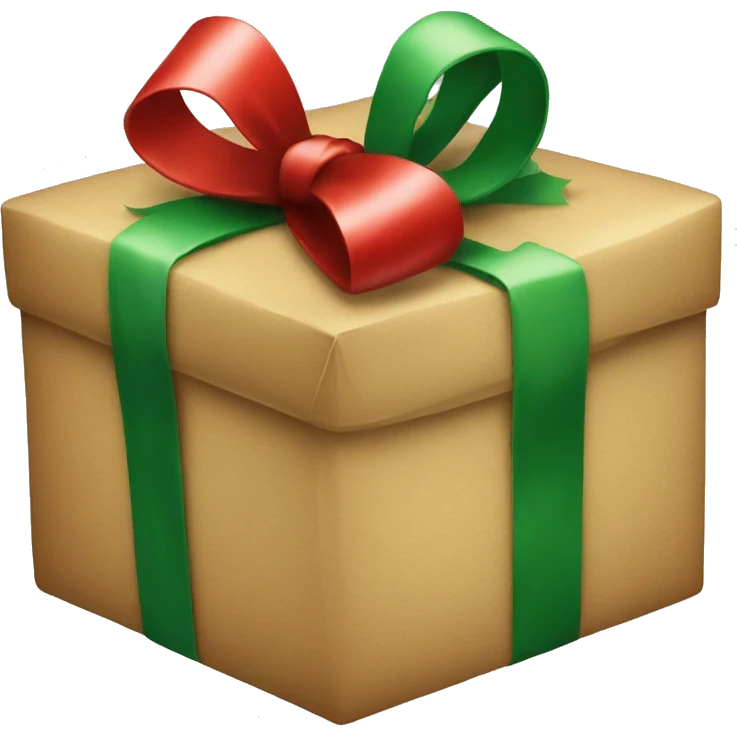 Christmas present emoji