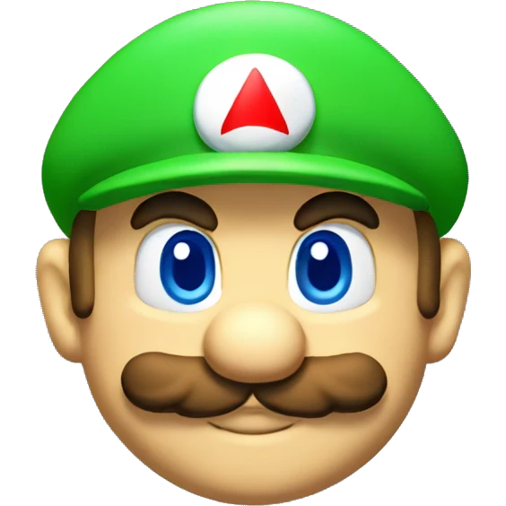 super mario green hat emoji