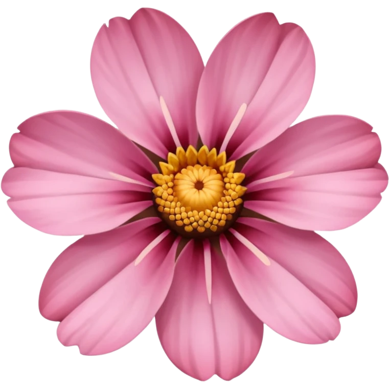 pink and brown flower emoji