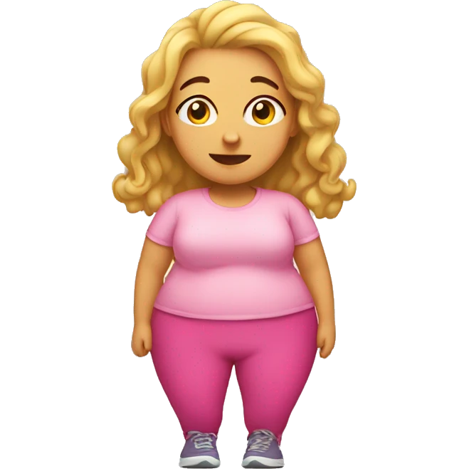Fat girl emoji