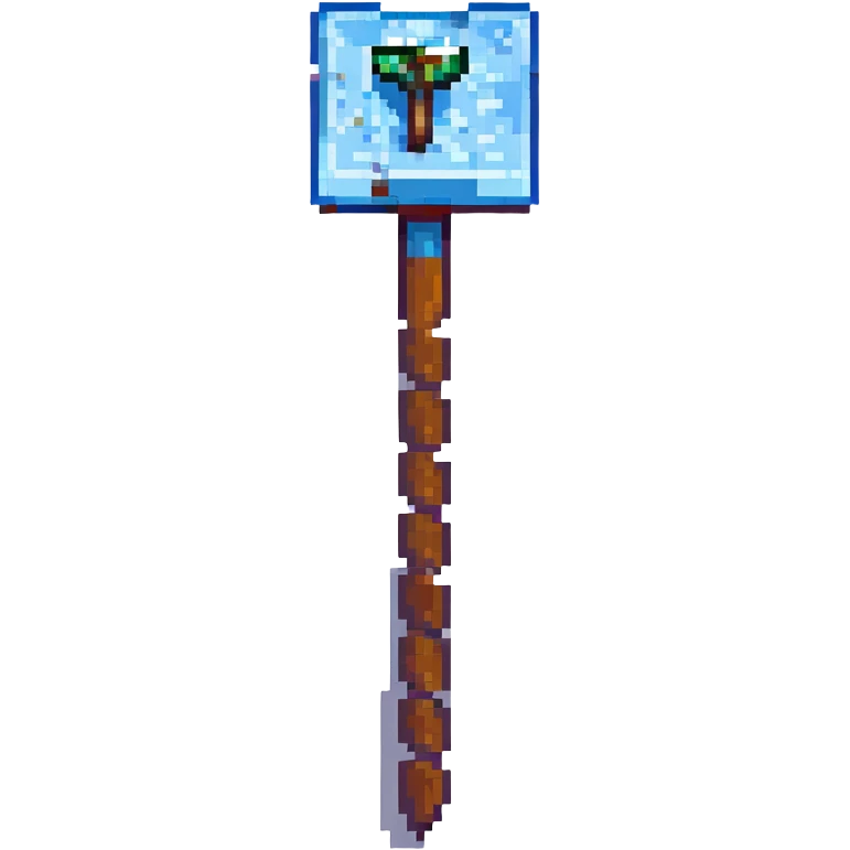 Twitch Minecraft starting soon screen, pixel art style, featuring Minecraft blocks, a pickaxe, and a pixelated "Starting Soon" sign emoji