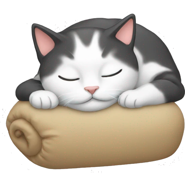 sleeping cat emoji