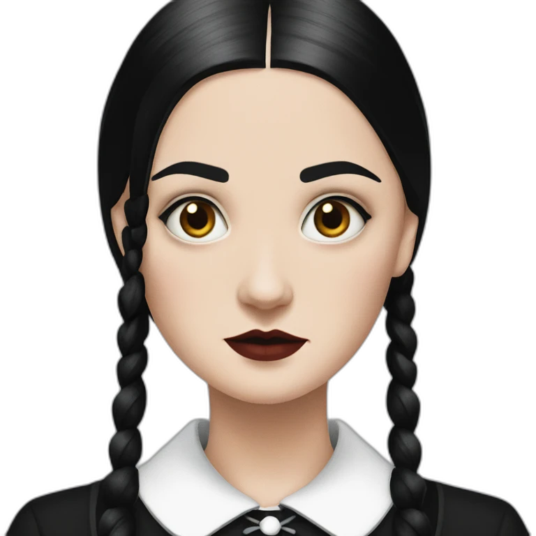wednesday addams emoji