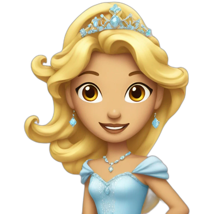 Beautyful princess emoji