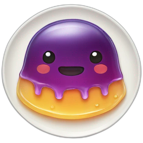 jelly-on-plate emoji