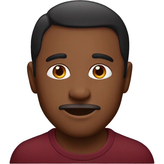 Burgundy red  emoji