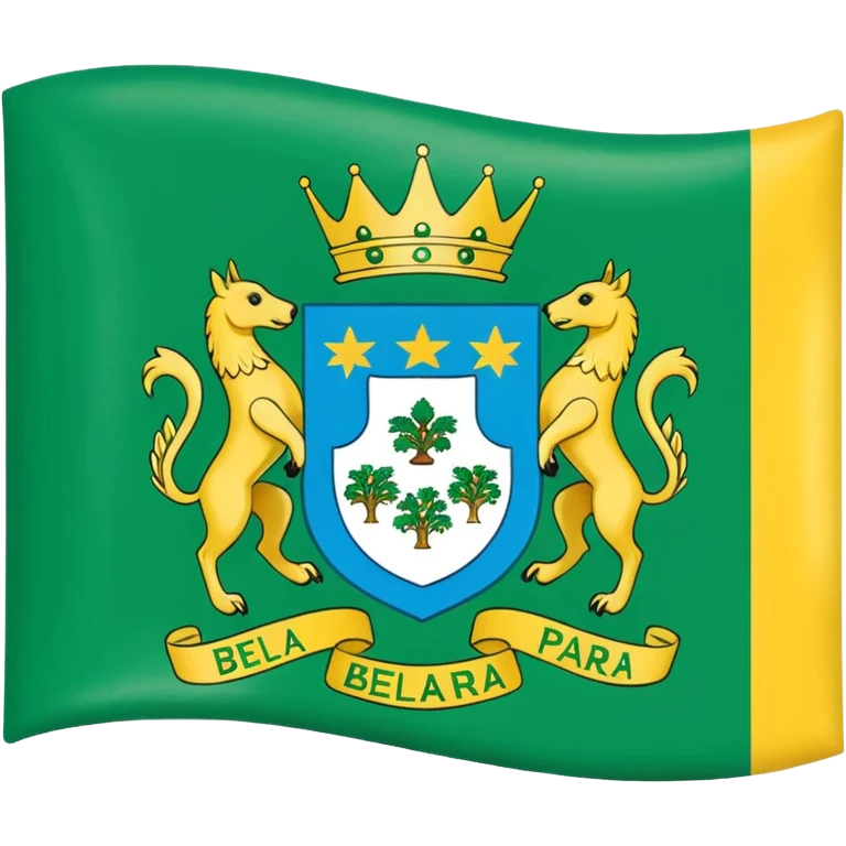 Bandeira de Belém do Pará  emoji