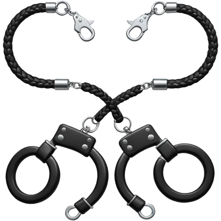 Kinky whips and hand cuffs  emoji