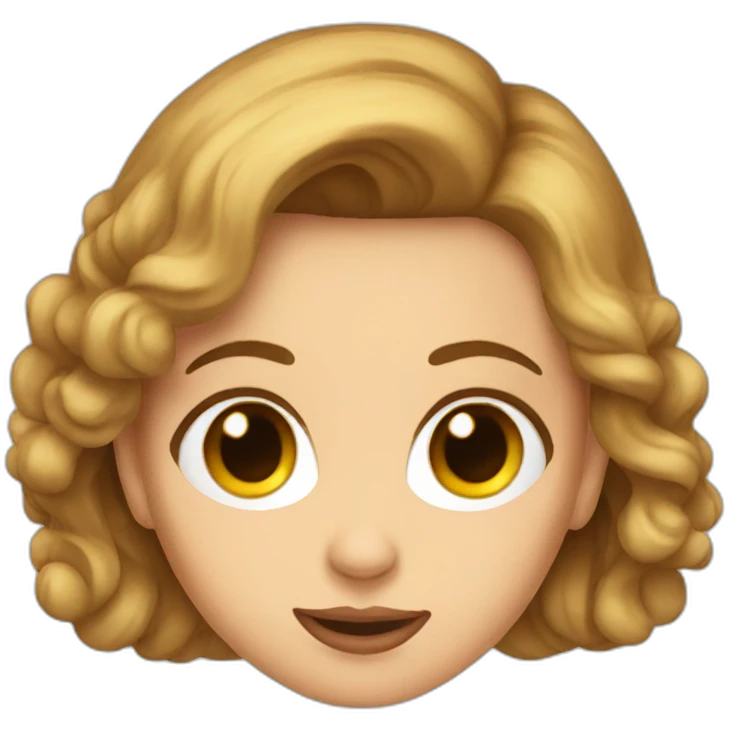 Lena Paul face emoji