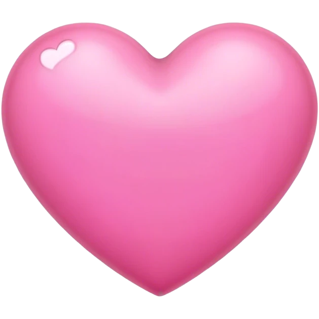 Coração rosa emoji