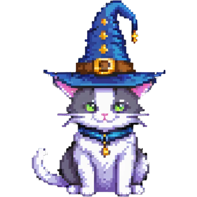 wizard cat emoji