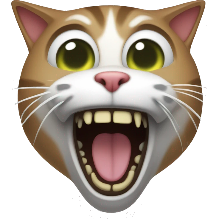 scream cat emoji