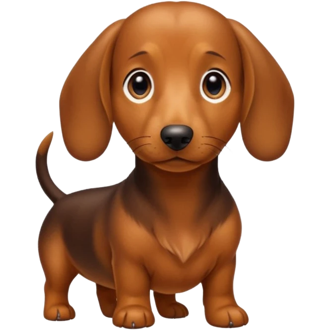 dascund dog emoji