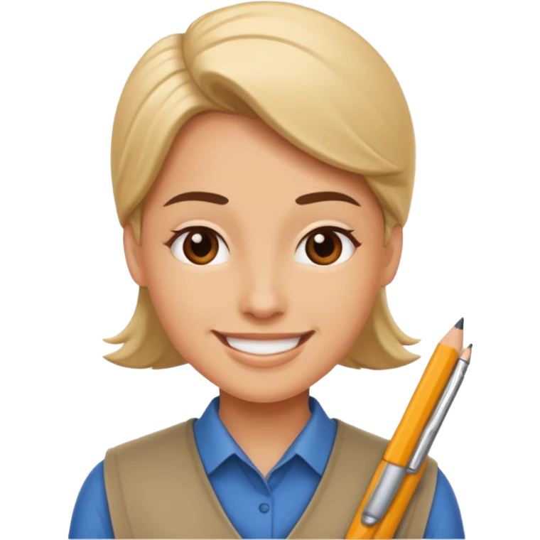 chef d'équipe et rédacteur emoji