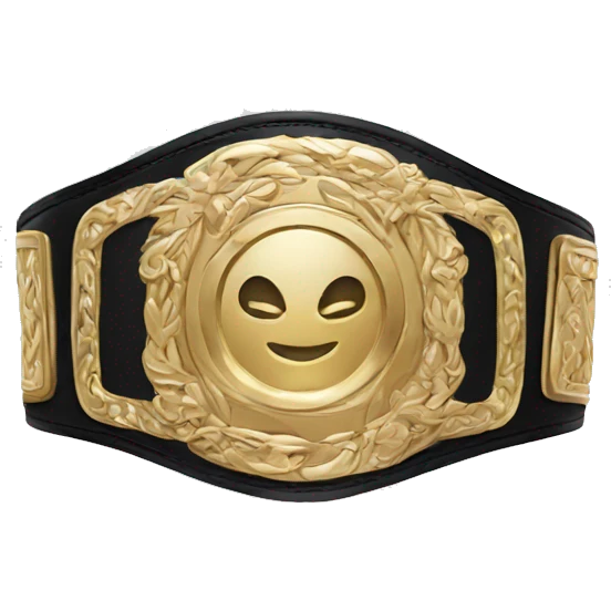Champion Belt emoji