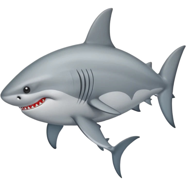 Tiburón con ojos de corazón emoji