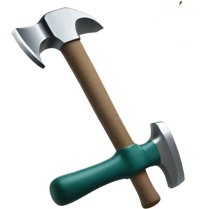 Apple hitting his finger with a hammer  emoji
