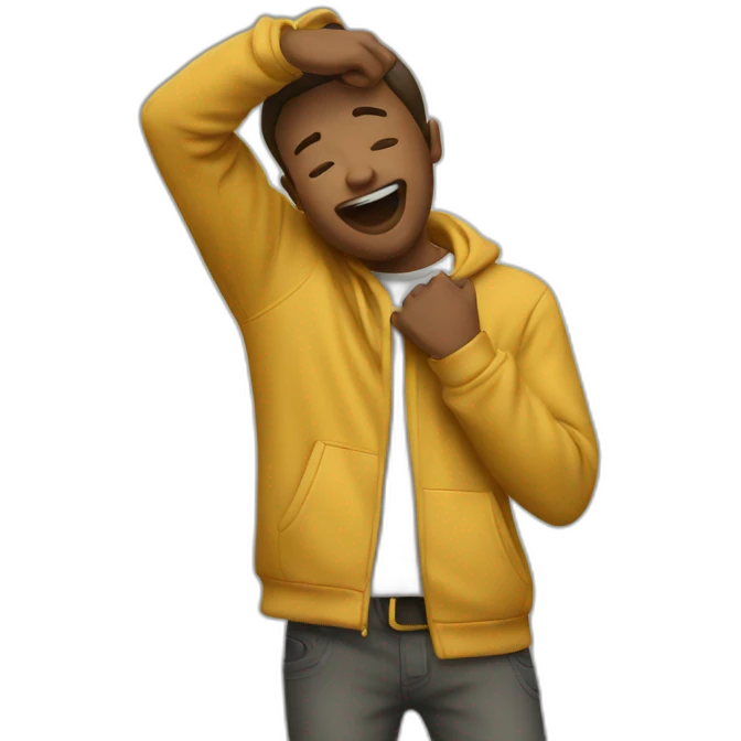 A an that make the dab emoji