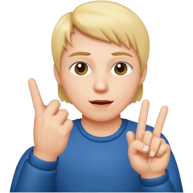 Me giving middle finger emoji
