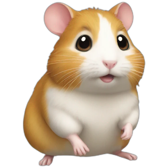 Chat et hamster emoji