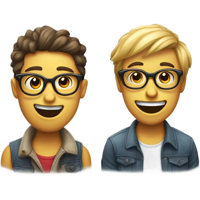 🤓😗 emoji
