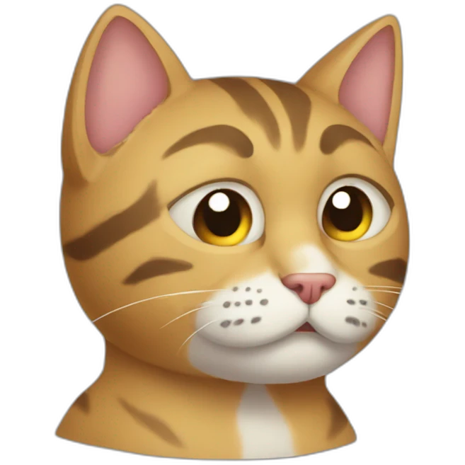 Gato llorando  emoji