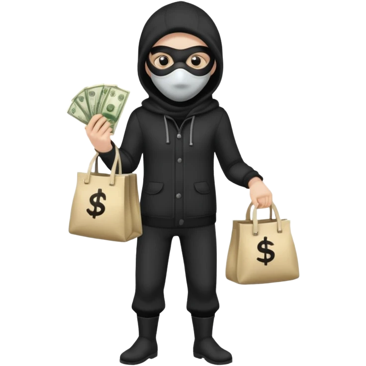 Thief full body emoji