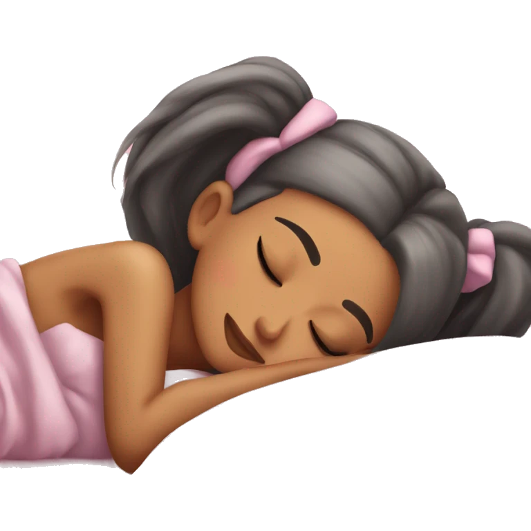 Ariana Grande sleeping emoji