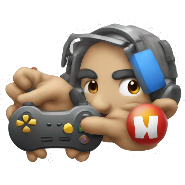 gaming emoji with Alphabitc emoji