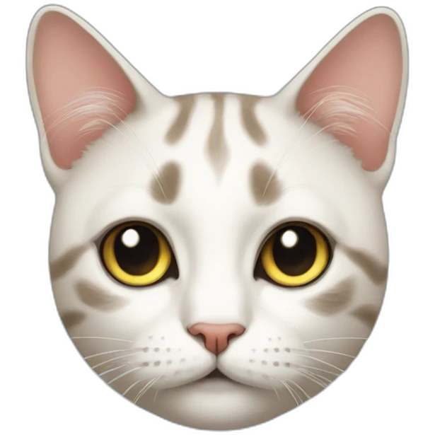 Side eye cat emoji