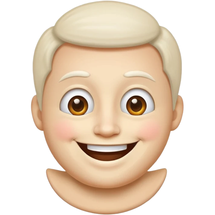 home shaped face mascot on neck  emoji