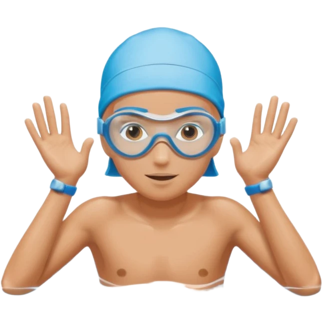 swimmer  in swimming pose emoji