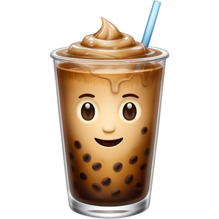 Iced coffee emoji