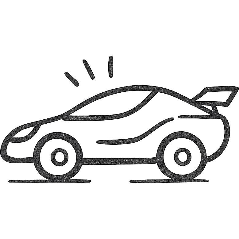 futuristic car emoji