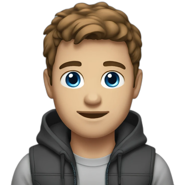 young-brown-haired-man-with-gray-blue-eyes-dressed-in-a-gray-hoodie-and-black-vest emoji