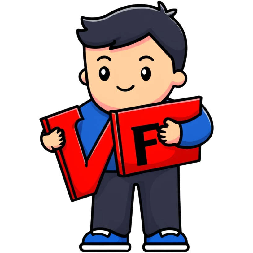 student with red F grade and slumped posture emoji