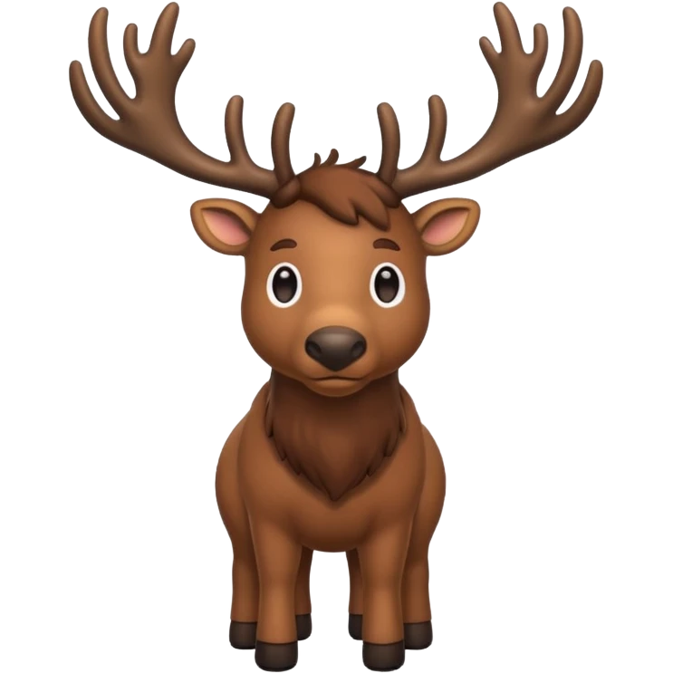 Reindeer emoji