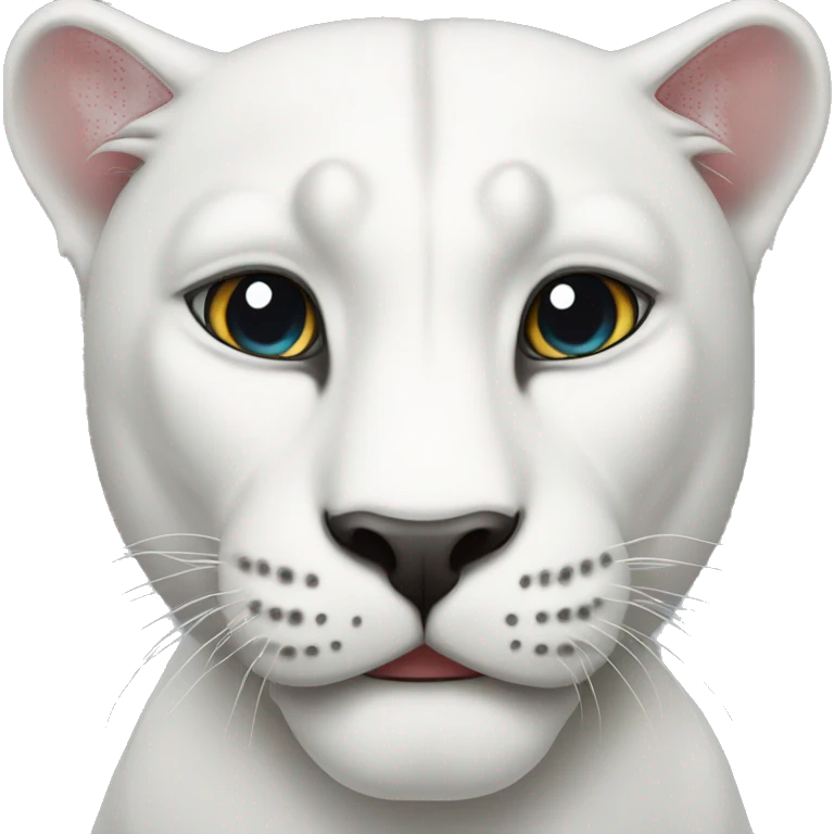 WHITE PANTHER emoji