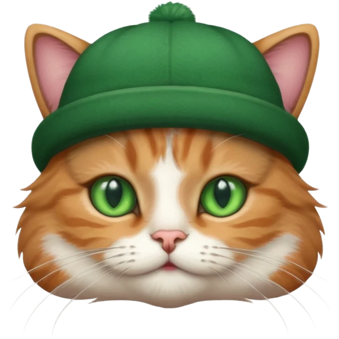 cat wearing a hat emoji