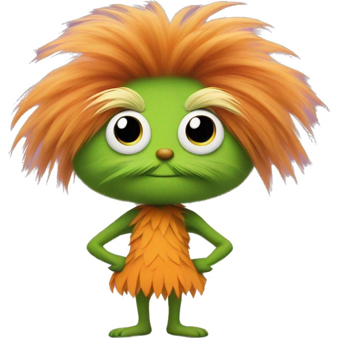 lorax in a tutu emoji