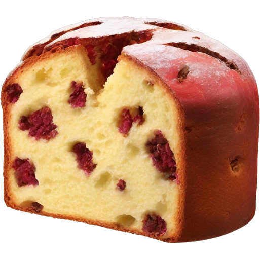 Red velvet panettone  emoji