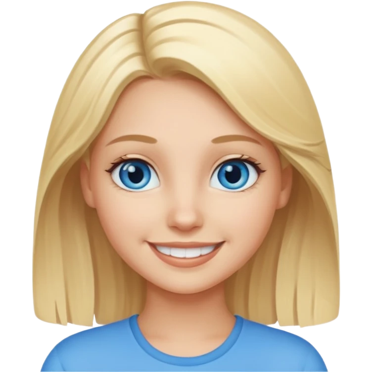 Blonde girl emoji