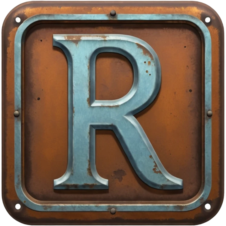 a sign with "RCH" written on it in capital letters emoji