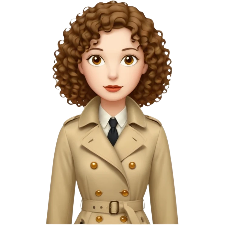 Dalgalı-kıvırcık arası saçlı, hafif perçemli; kehribar gözlü, küçük kalkık burunlu ve dolgun dudaklı. Oval yüzlü, çıkık elmacık kemikli. Omuzları geniş, beli ince, kalçası dolgun. Old money tarzında, trençkot ve kumaş pantolon seven, dikkat çekici bir kadın. emoji