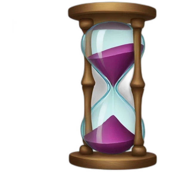 Hourglass emoji