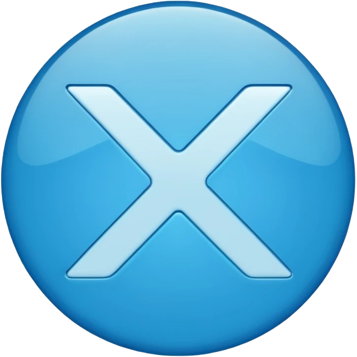 Verificación azul emoji