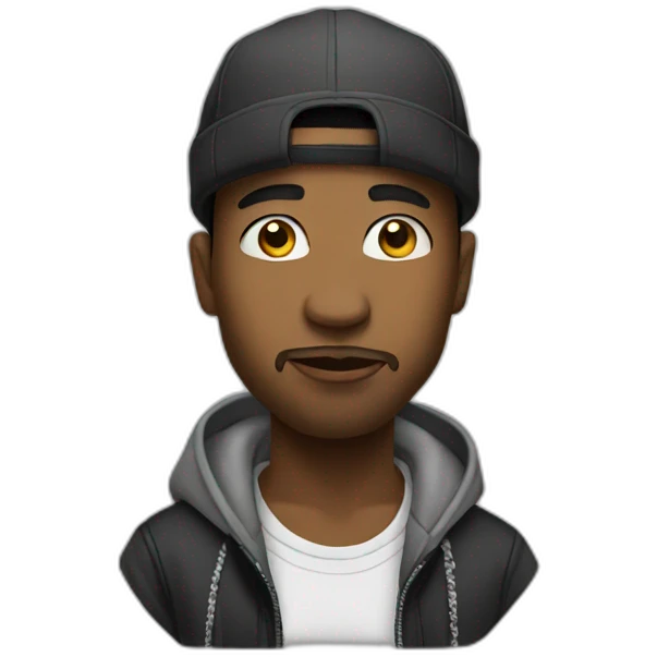 rap artiste emoji