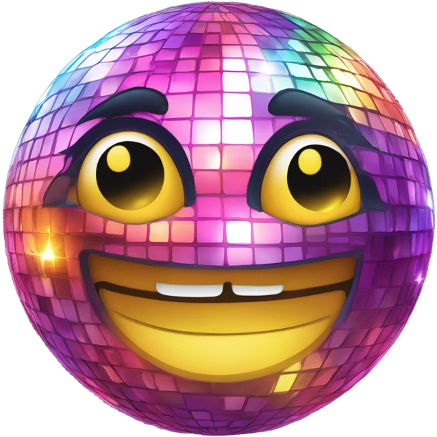 Troll disco ball emoji