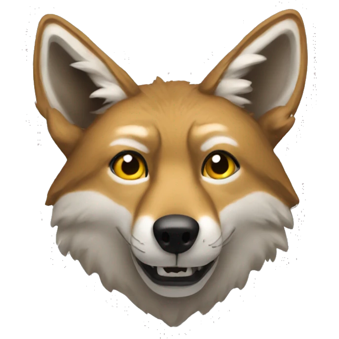 big coyote emoji