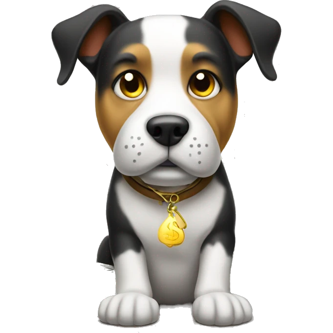 Dog with money  emoji